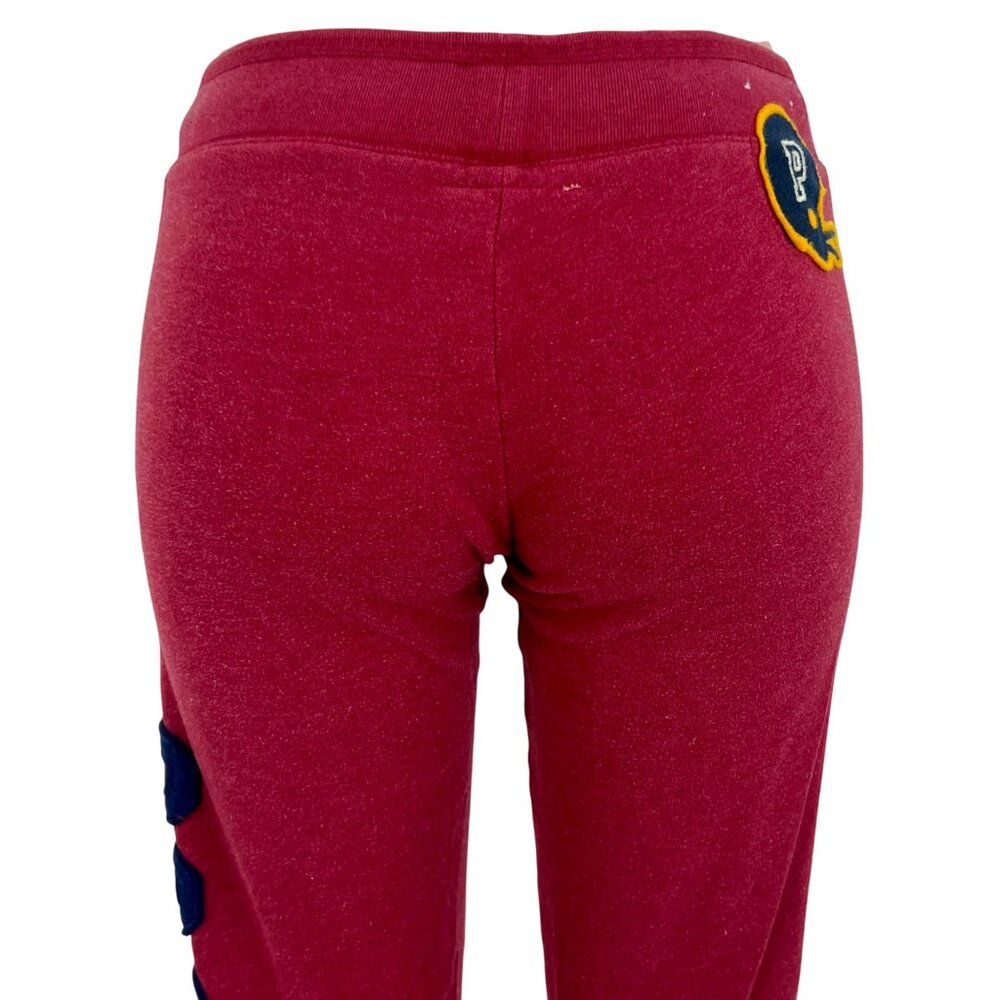 RARE Vtg VS PINK University Of Pink Cropped Logo Sweatpants | Y2K Athleisure XS - Picture 9 of 16